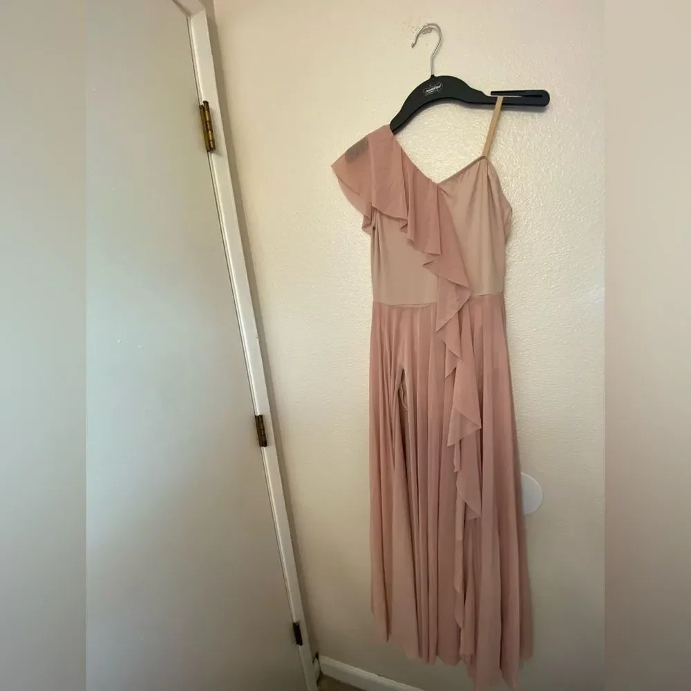 Revolution Tenth House Contemporary Lyrical Dance Costume MA Blush Pink RC23920